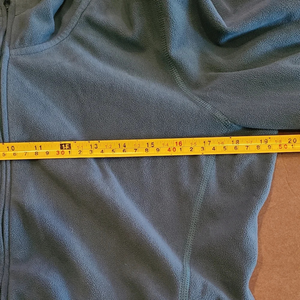 Rei blue fleeces jacket full zip women's Size M hooded - Picture 10 of 12